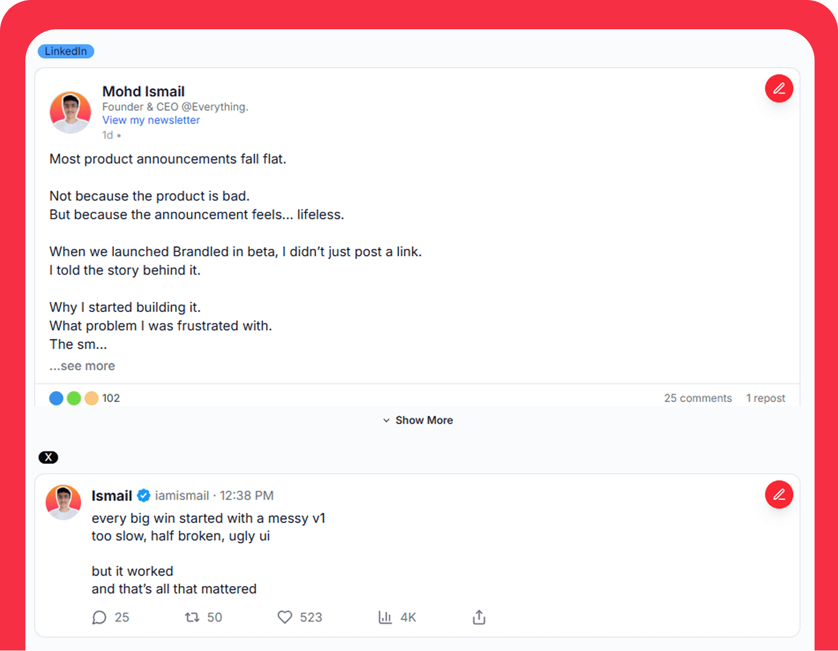 Content Studio Mockup